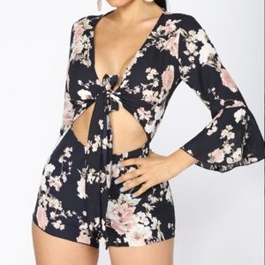 Fashion Nova FunFlower Romper
